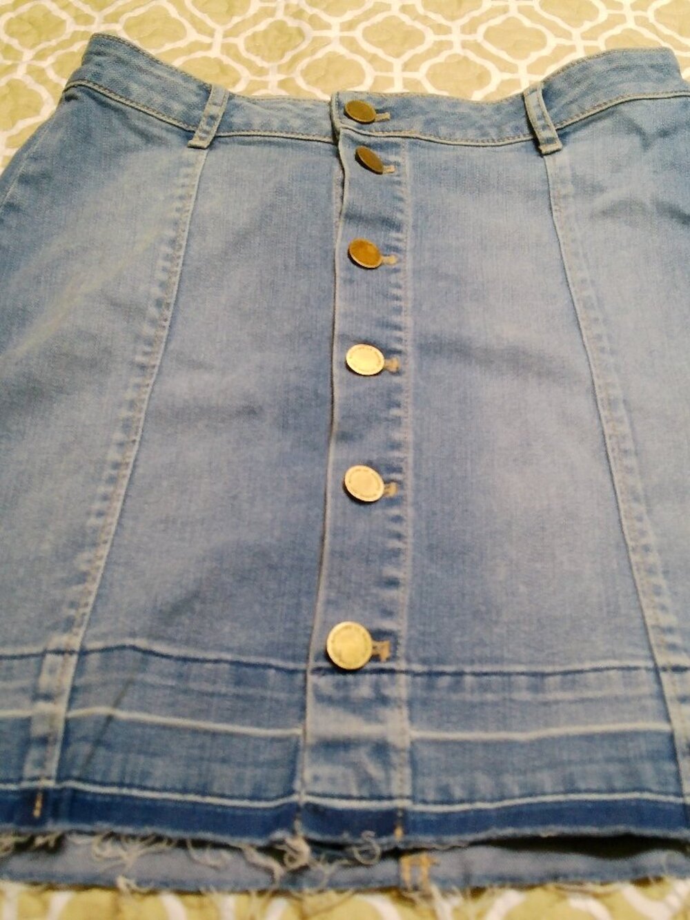 MINI DENIM SKIRT SIZE 25 ARTICLES OF SOCIETY GOOD CONDITION